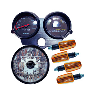 Kit Farol Painel e 4 Piscas Mini Honda CG 125 Fan 2005 2006 2007 2008 em Oferta na Shopee