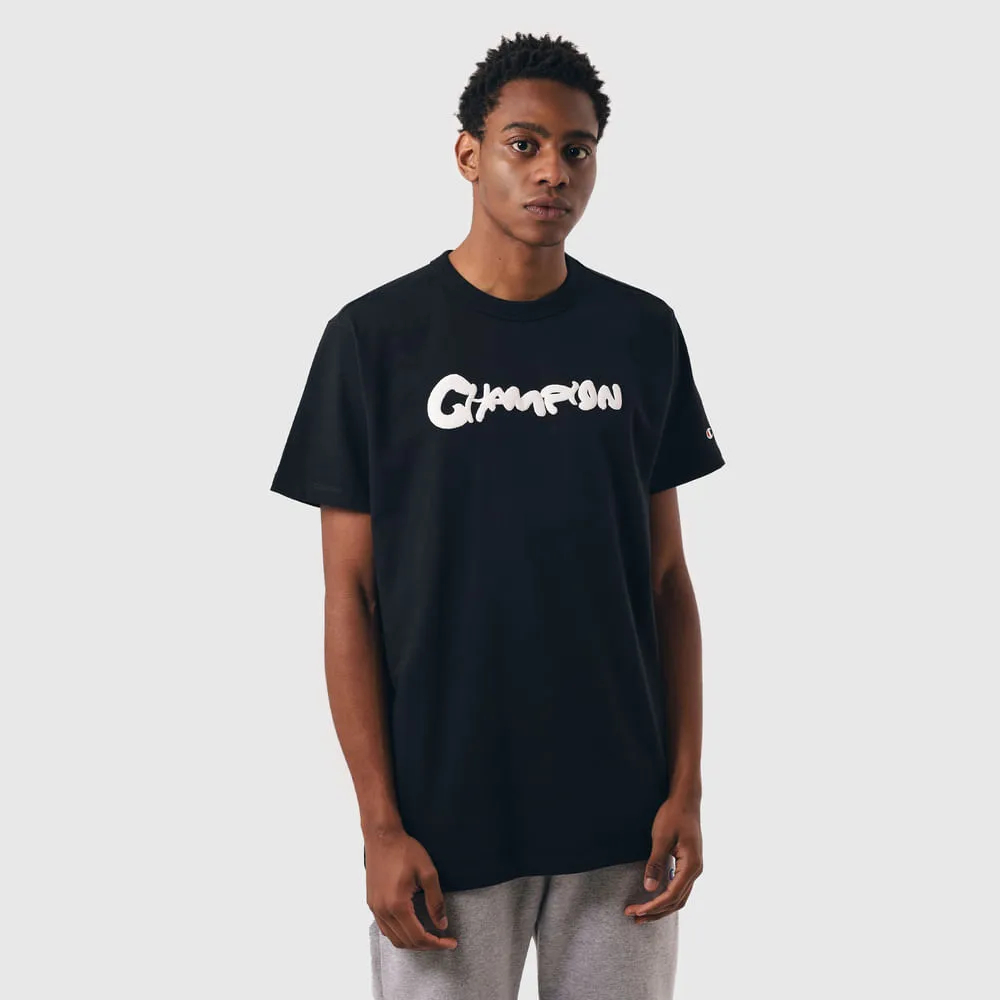 CAMISETA CHAMPION LIFE PAINT LOGO INK