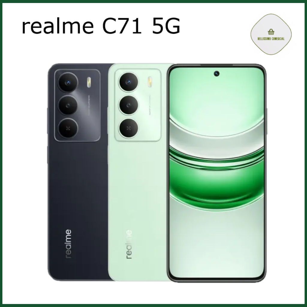 Realme C71 5G RMX3943 6GB DE RAM / 128GB em Oferta na Shopee