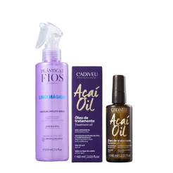 Kit Cadiveu Liso Magico + Açaí Óleo 60ml