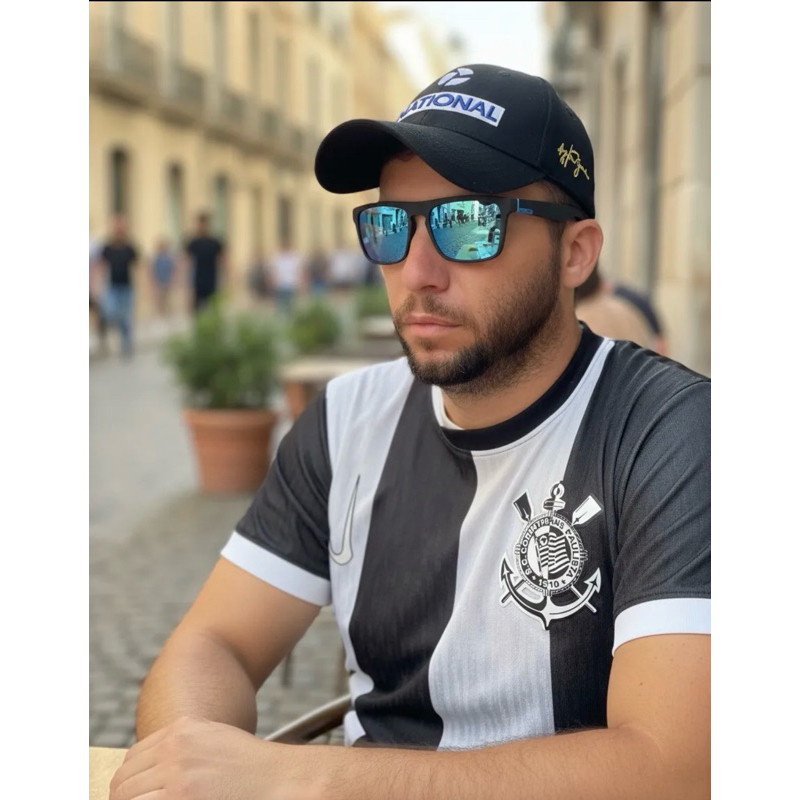 óculo de sol Quiki lentes azul polarizadas uv400 moda verão