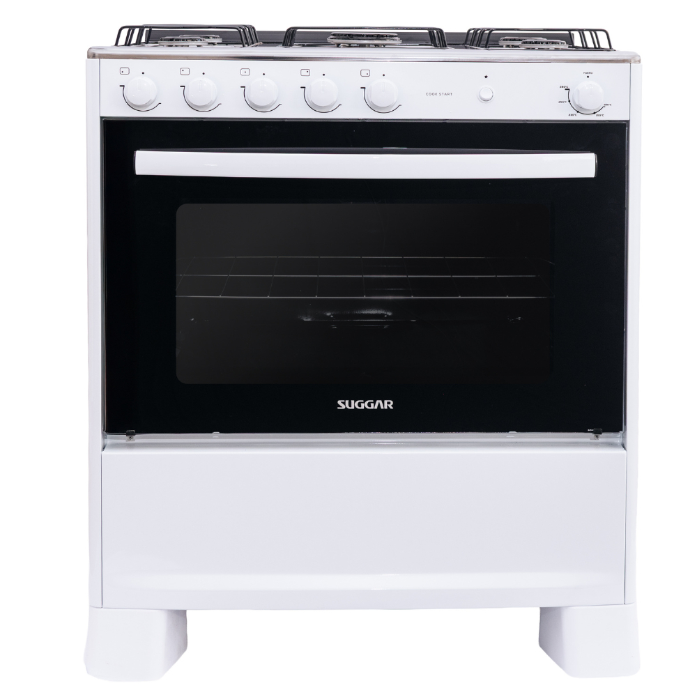 Fogão Suggar Cook Start Mesa Inox 5 Bocas Fgics520br Branco Bivolt em Oferta na Shopee