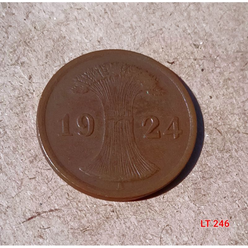 Moeda Alemanha 1924