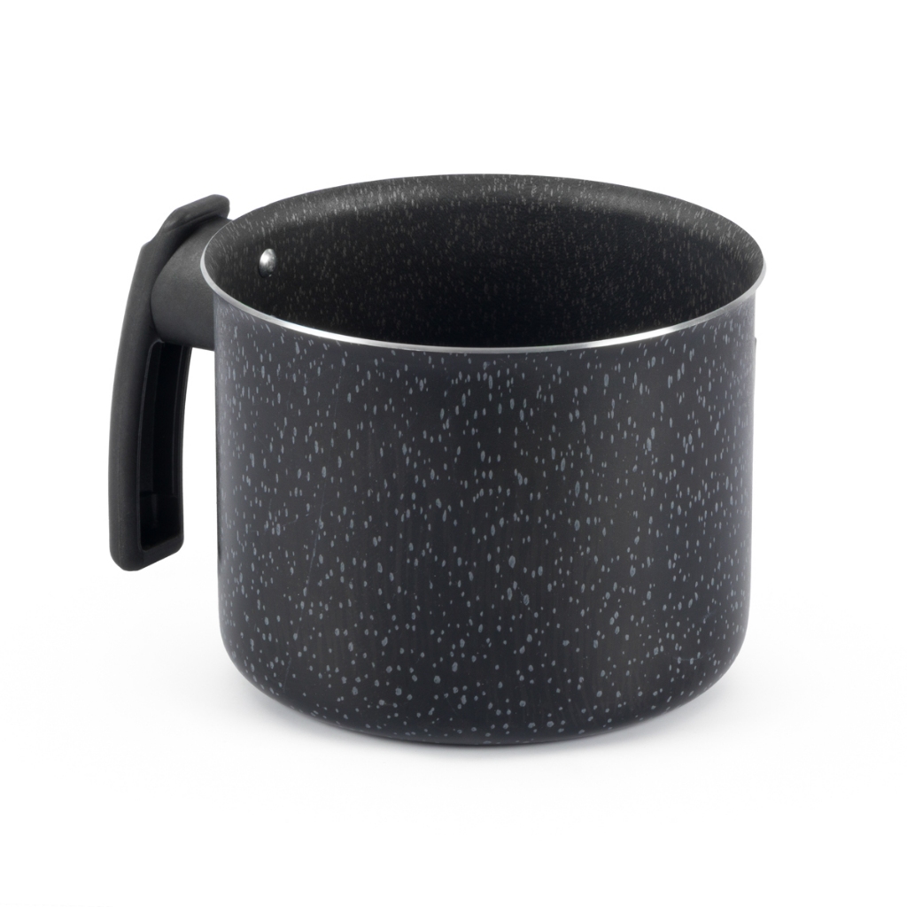 Fervedor Antiaderente 12Cm Preto Nacional em Oferta na Shopee