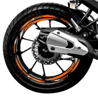 Adesivo Personalizado Roda Compatível Fz25 Fazer Todos Anos em Oferta na Shopee