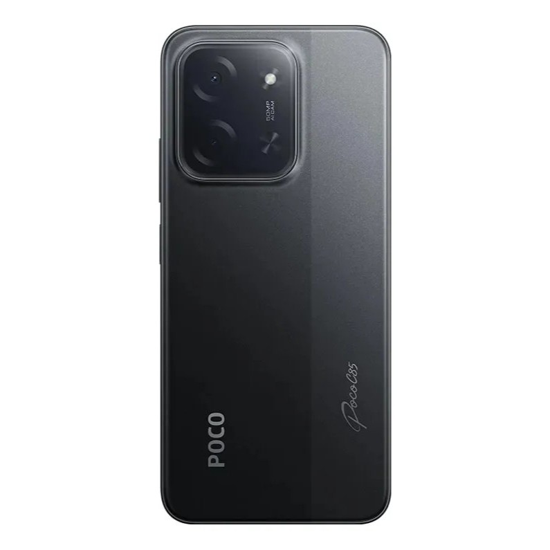 Smartphone Xiaomi POCO C85 4G BR (8GB RAM + 8GB RAM Virtual, 256GB, Preto)