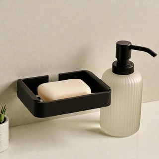 Suporte Sabonete Parede Com Adesivo Dupla Face | Saboneteira Resistente Para Banheiro em Oferta na Shopee