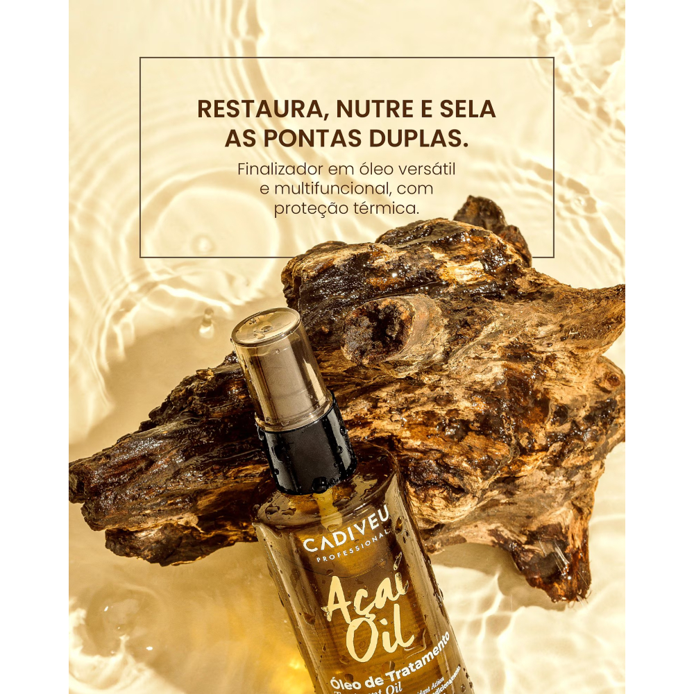 Kit Cadiveu Liso Magico + Açaí Óleo 60ml · foto 2