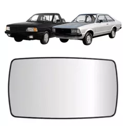 Lente Retrovisor Pampa Corcel Del Rey 1984 a 1997 Sem Base