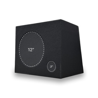 Caixa de Som Dutada p/ Subwoofer 12" Som Automotivo 45L em Oferta na Shopee