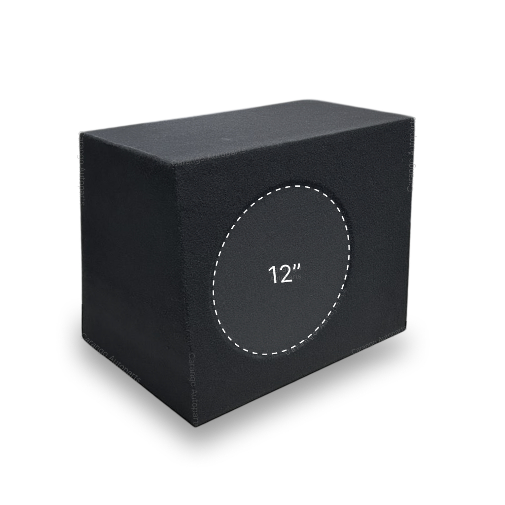 Caixa de Som Selada 12 Polegadas Subwoofer p/ Som Automotivo 45L