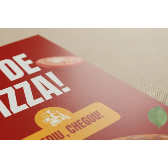 1000 Panfletos Folhetos Personalizados Couche Brilho 120g Frente Verso 10x14 em Oferta na Shopee