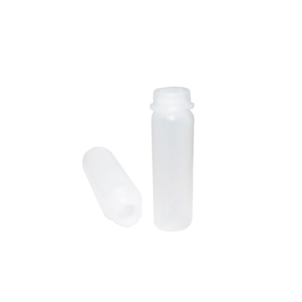 10UN Flaconete de plástico com tampa de pressão - 10ml