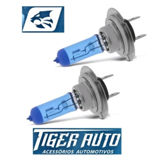 Par Lampada Super Branca H7 Tiger Auto 8500k Efeito Xenon em Oferta na Shopee