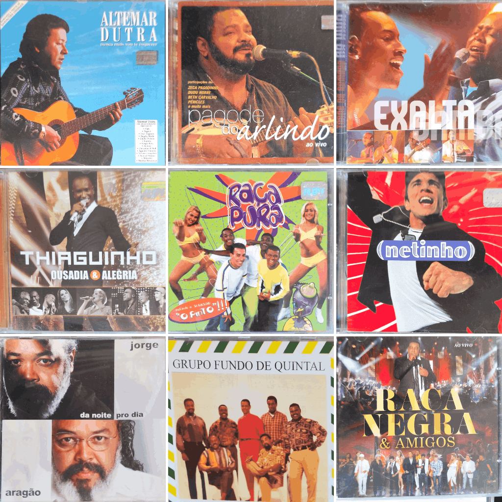 CDs Samba e Pagode | Vários Títulos | Escolha O Seu | Originais Usados