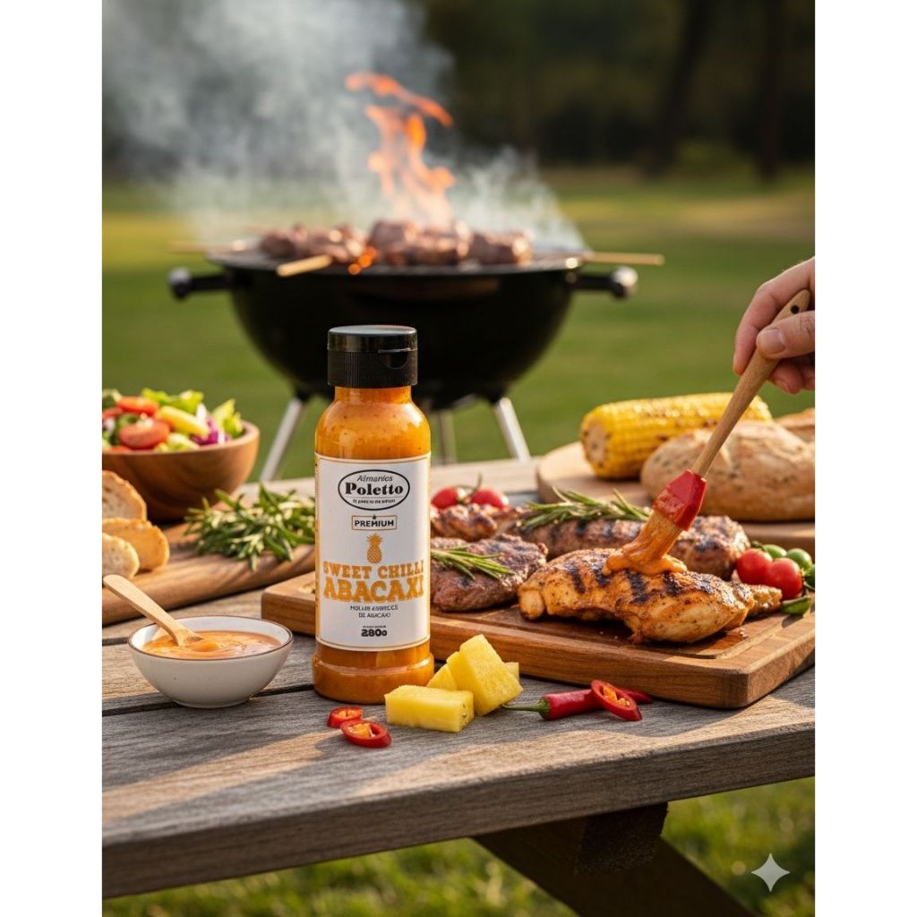 Molho Premium Sweet Chilli Abacaxi Poletto