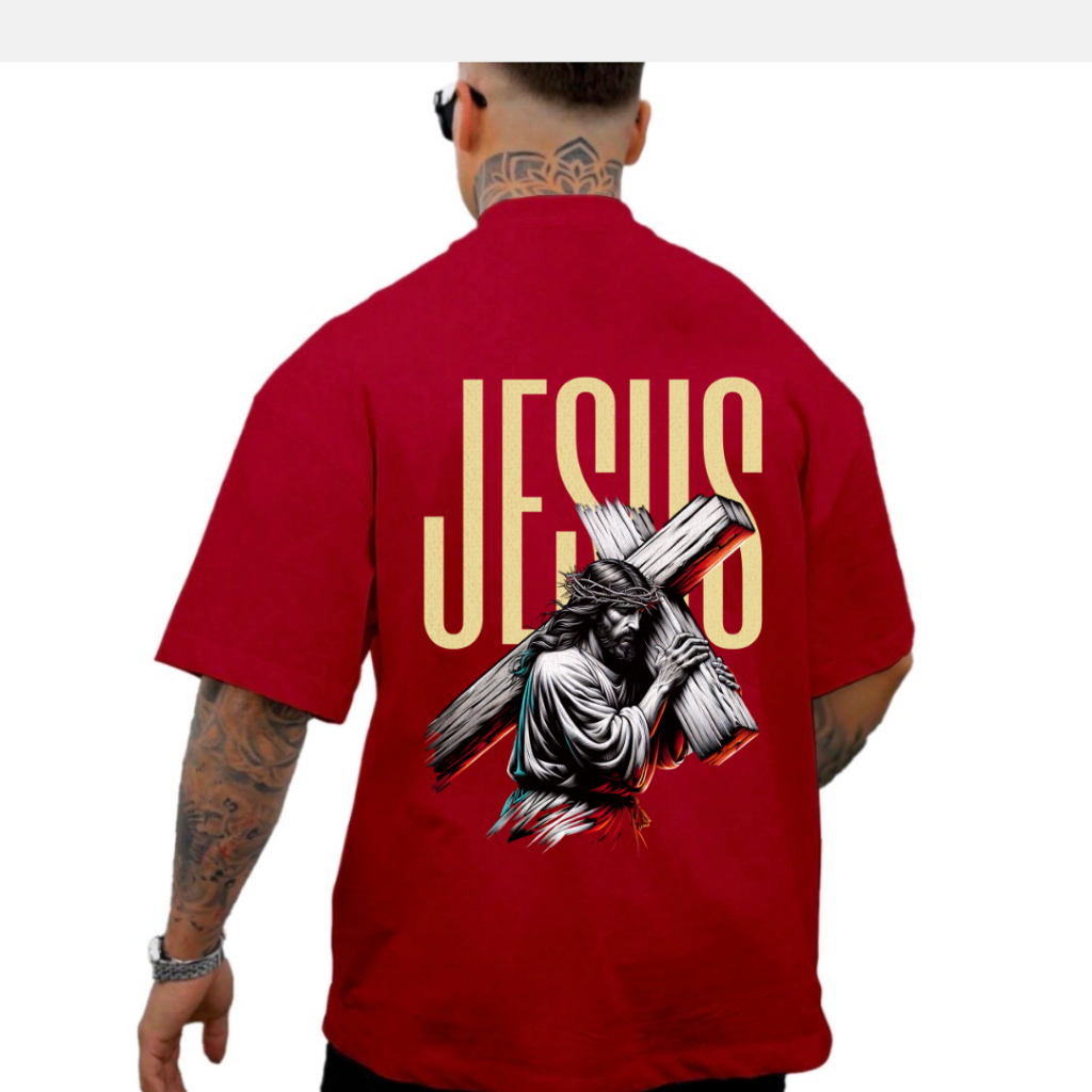 Camiseta Oversized Preta Masculina 100% Algodão Streetwear Treino Esportes Academia