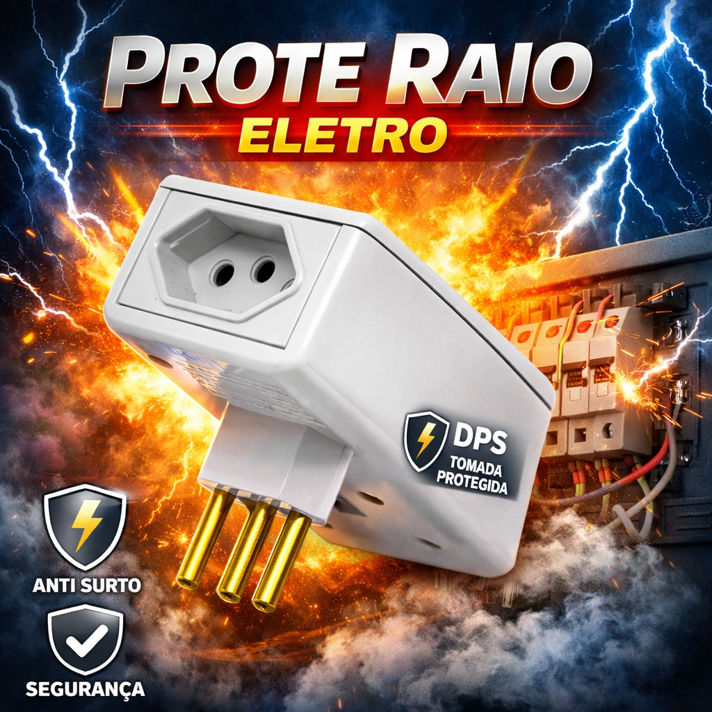 Prote Raio Eletrodomésticos em Geral Geladeira Freezer Filtro Protetor Anti-Raio Eletrônica