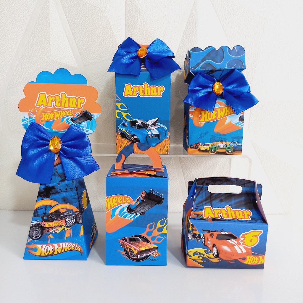 Kit Festa  Hotwheels Personalizadas para Festas PEGUE E MONTE/Lembrancinha de Festa /Aniversário em Oferta na Shopee