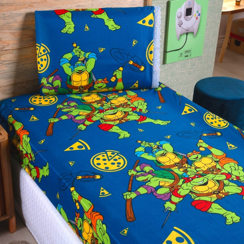 Kit Jogo de Lençol Para Cama de Solteiro 2 Peças Infantil Toque Macio