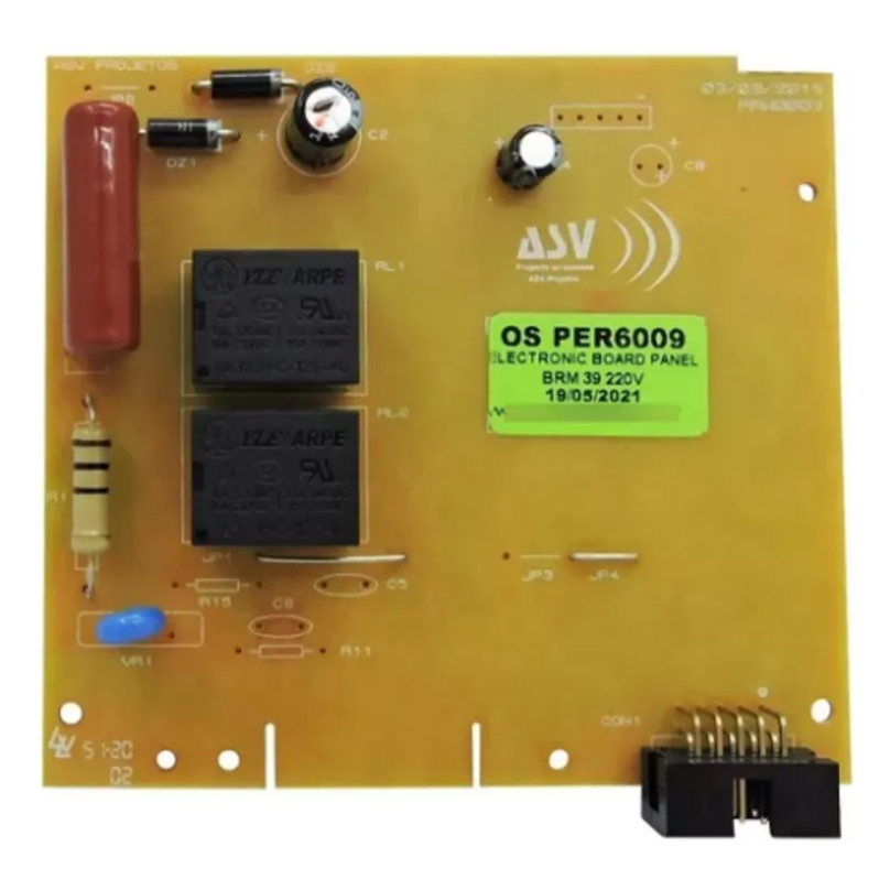 Placa Potência Geladeira Brastemp Brm37 39 43 220V 326008614