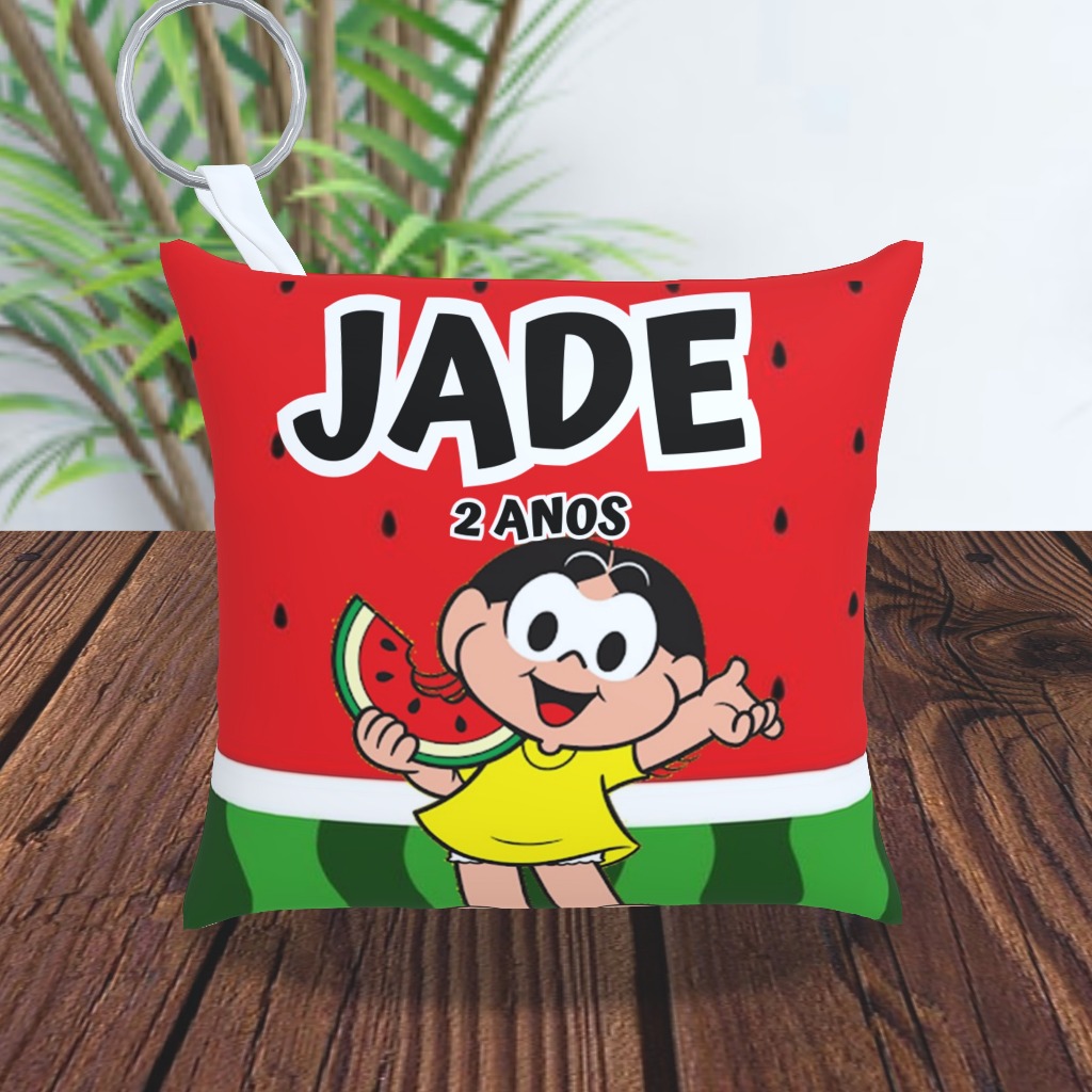 almochaveiro Magali arte frente e verso em Oferta na Shopee