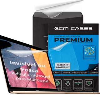 Película Hidrogel TPU para Macbook Retina de 12" (A1534) 2015/ 2016/ 2017 Nano Tecnologia Premium em Oferta na Shopee