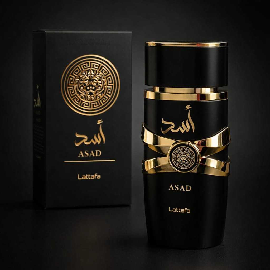 Perfume Masculino Lattafa Asad Original Importado Eau de Parfum 100ml ata ar