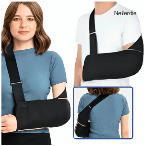 Tipóia Ortopédica Bilateral Imobilizadora Ombro Apoio Braço em Oferta na Shopee