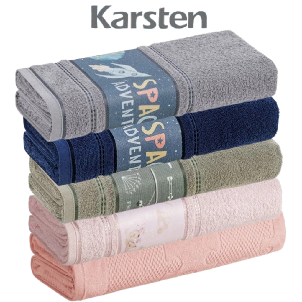 Toalha de Banho Infantil Karsten 0,65cmx1,35m em Oferta na Shopee
