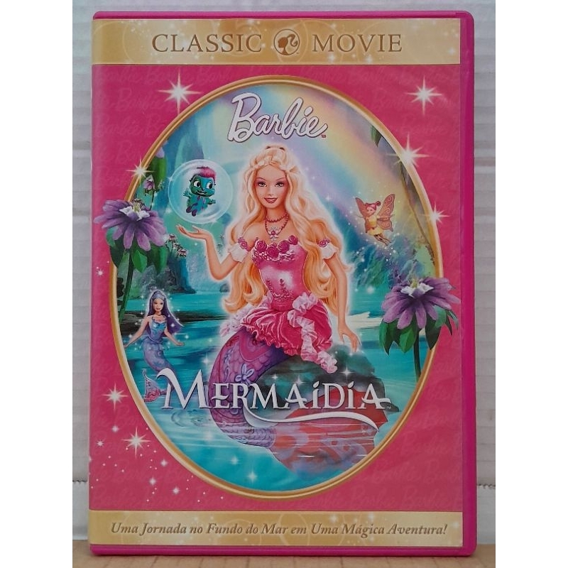 Dvd Barbie Mermaidia - Capa Classic Movie - Original Usado