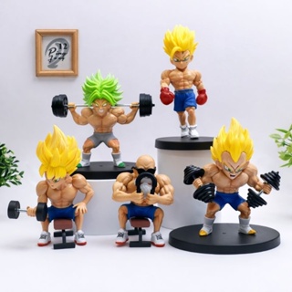 GOKU bonecos dragon ball maromba academia de treino super Sayajin vegeta Goku mestre Kame actions figure em Oferta na Shopee
