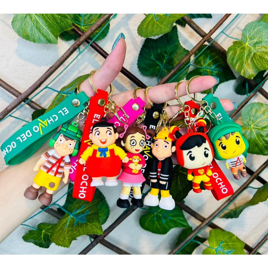 Chaveiro Turma do Chaves Kiko Popis Nhono Chapolin Colorado Presente Aniversário Infantil Gift em Oferta na Shopee