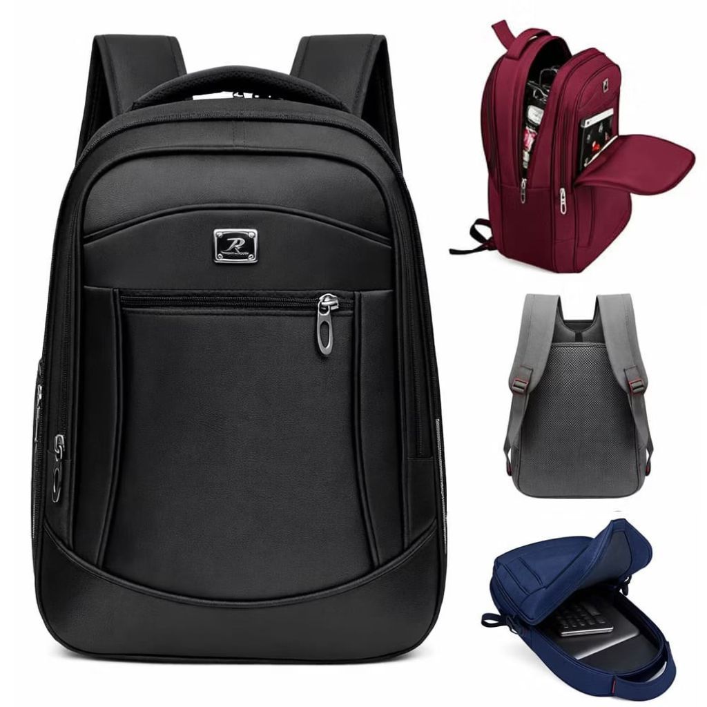 Mochila Impermeável Unissex com Alça Ajustável para Notebook 15/16 Polegadas em Oferta na Shopee