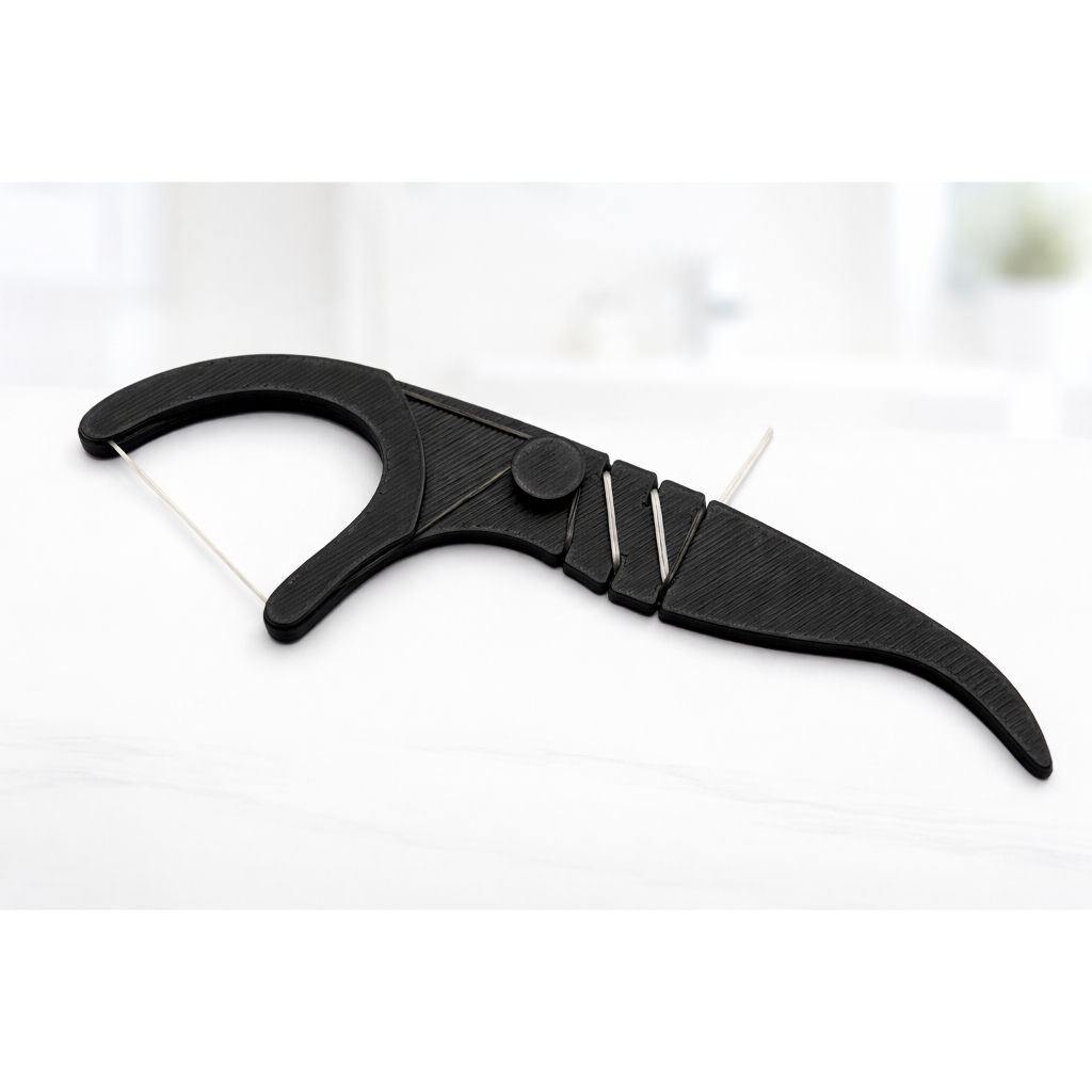 Passador de Fio Dental Reutilizável – Kit
