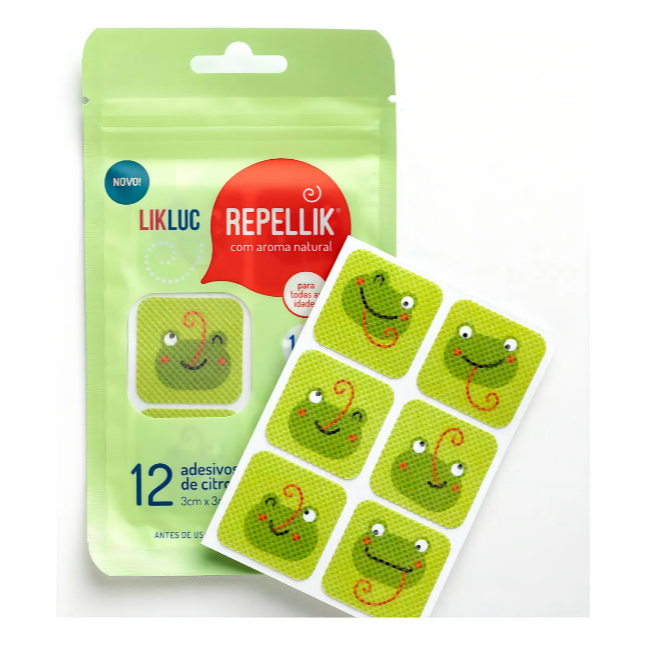 Adesivos Repelentes Repellik Proteção Natural Contra Insetos em Oferta na Shopee