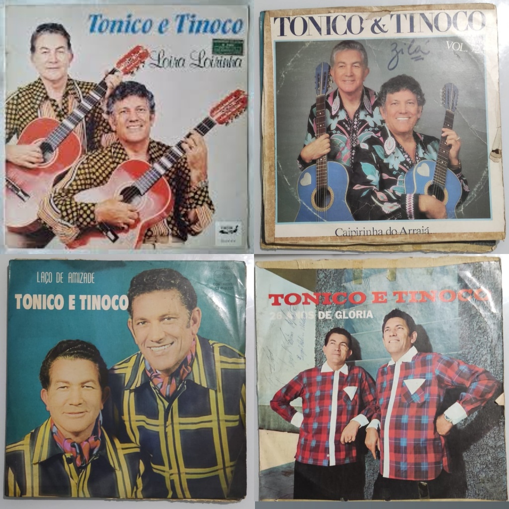LP Tonico e Tinoco - Varios Albuns | Discografia |  Disco de Vinil Sertanejo Raiz