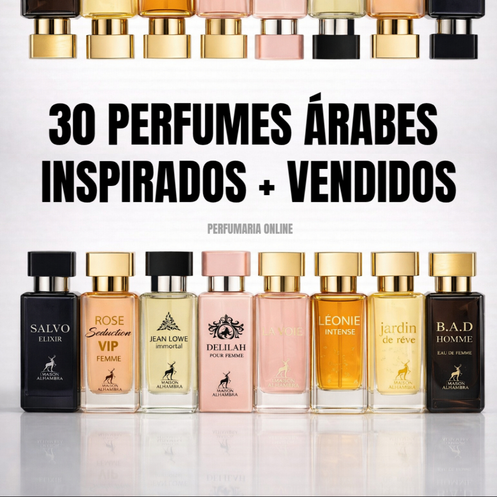 Perfume Árabe Maison Alhambra Miniatura 30ml Original