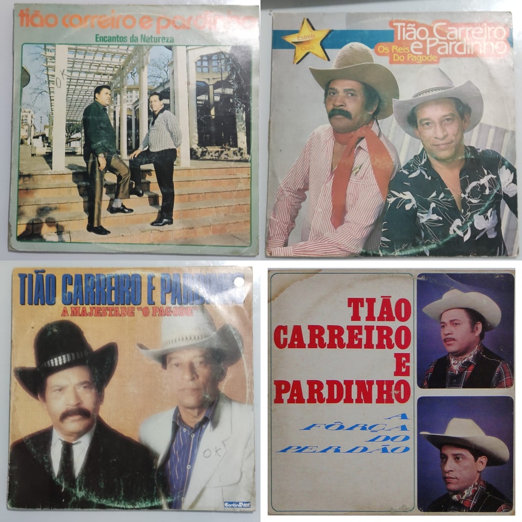 LP Tião Carreiro e Pardinho - Variados | Disco de Vinil Sertanejo | Moda de Viola