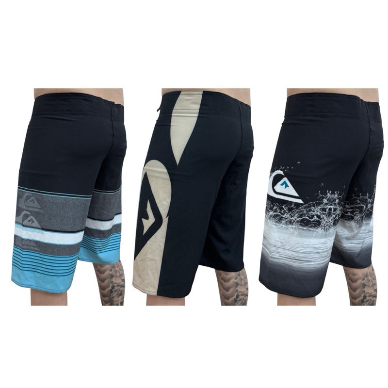 Bermuda Surf Quiksilver Masculina com Elastano Super Leve em Oferta na Shopee