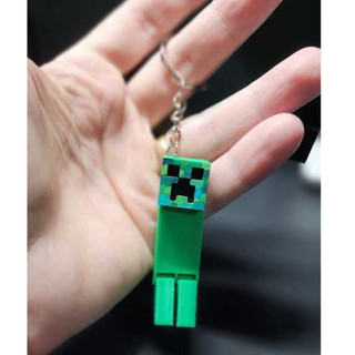 Chaveiro articulado creeper | chaveiro | articulado | mochila | escola | presente | games | jogos | RPG