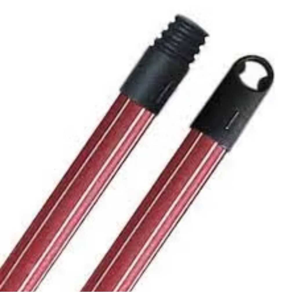 Cabo de madeira para Rodo, vassoura, Mop e Esfregão com Rosca Universal – Resistente e Leve