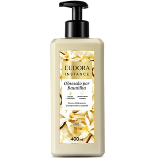 Eudora Hidratante  Corporal Obsessão por Baunilha Instance 400ml em Oferta na Shopee