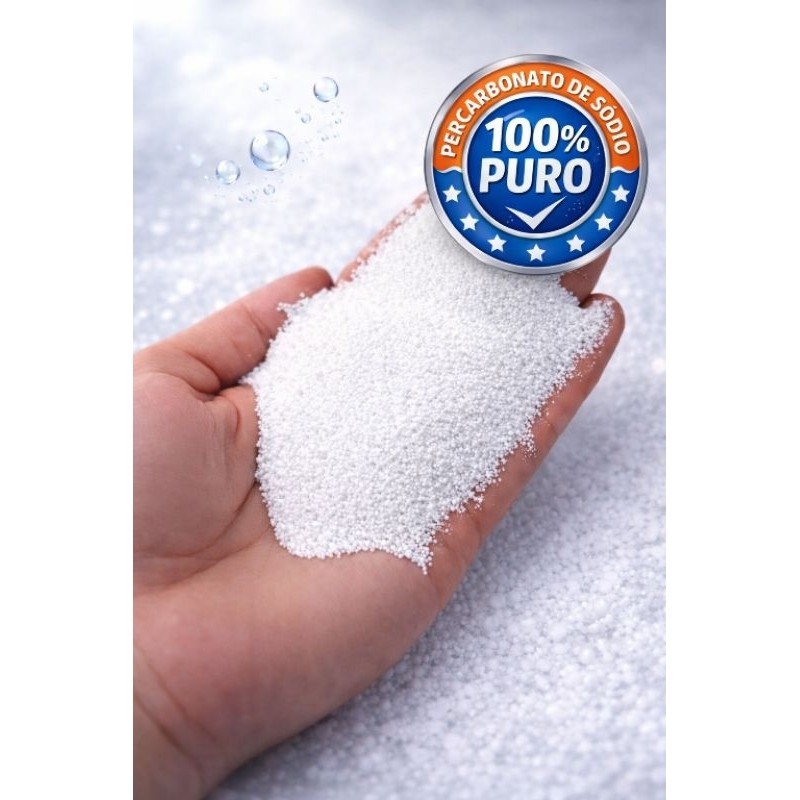 FRASCO 200G PERCARBONATO DE SODIO 100% PURO PREMIUM TIRA MANCHAS , CLAREADOR DE ROUPAS BRANCAS E COLORIDAS
