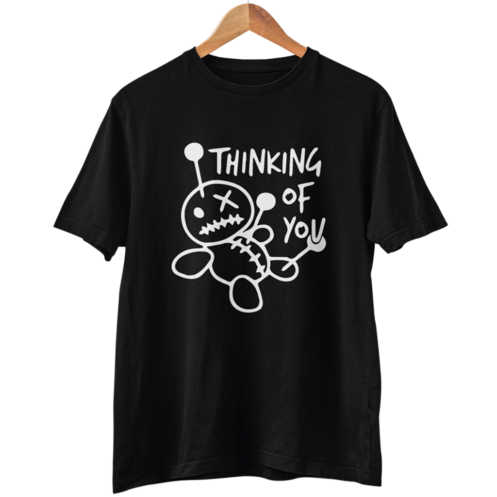 Camiseta Thinking Of You Gothic Punk Grunge Vintage Algodão