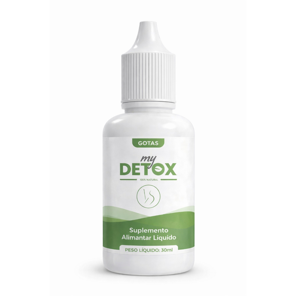 Kit com 10 Mydetox Gotas Suplemento Alimentar 100% Natural 30ml 10 Unidades