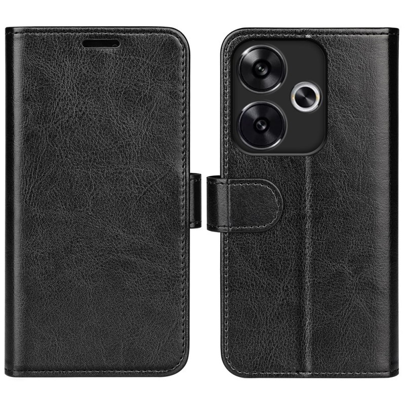 Capa Carteira Flip + Película Para Xiaomi Poco F6