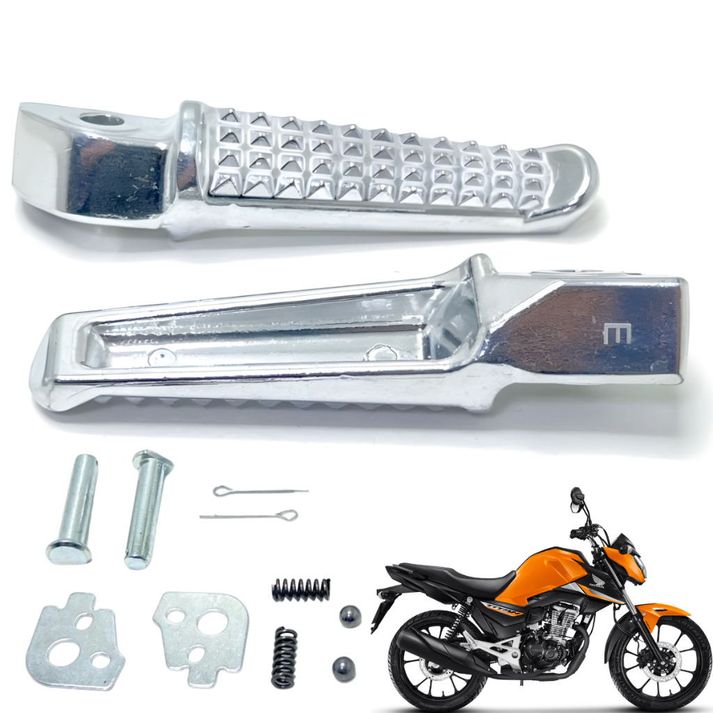 Pedaleira Traseira Pedal De Apoio Cg Titan 160 Fan 160 start 160 cargo 2025 2026