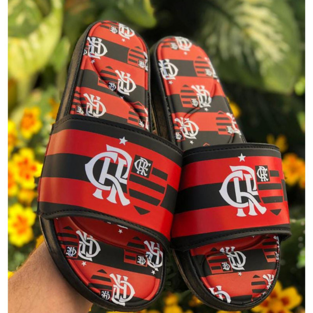 Chinelo Slide Calce Fácil Palmilha Confortável e Leve