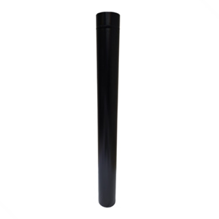 Chaminé Cano Tubo Duto 1 Metro P/ Fogão A Lenha Preto Diâmetro 110m, 115mm, 120mm e 130mm em Oferta na Shopee
